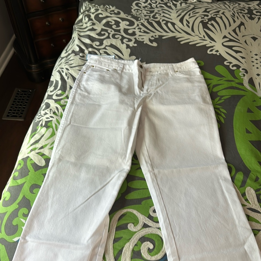 NWT Draper James white jeans -30